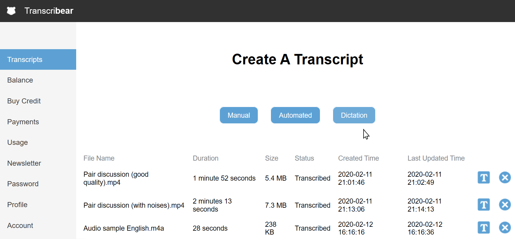 Dictation Software